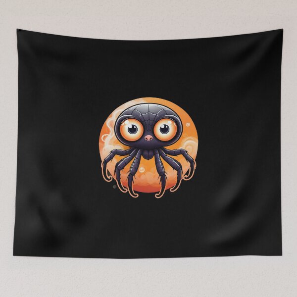 Item preview, Spider, Halloween Themed Print, Colored Graphics designed and sold by artdragongift 15.