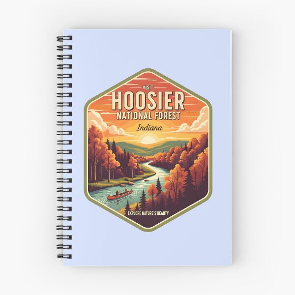 Item preview, Hoosier National Forest Indiana Nature's Beauty Vintage Sunset  designed and sold by LittleArij.