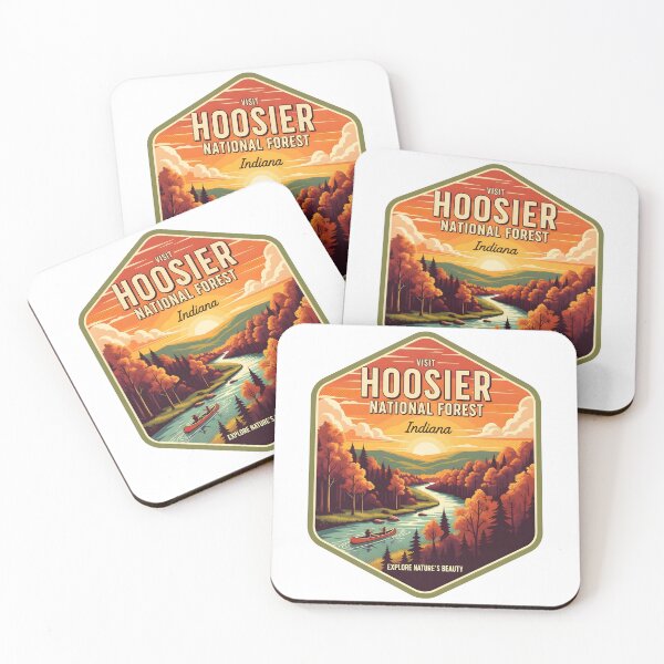 Item preview, Hoosier National Forest Indiana Nature's Beauty Vintage Sunset  designed and sold by LittleArij.