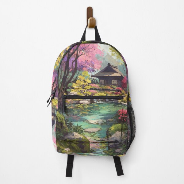 Item preview, Serene Japanese Garden Art designed and sold by bapupa.