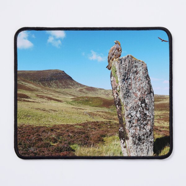 Item preview, Glen Loth Standing Stone with Golden Eagles designed and sold by sandysshoots.