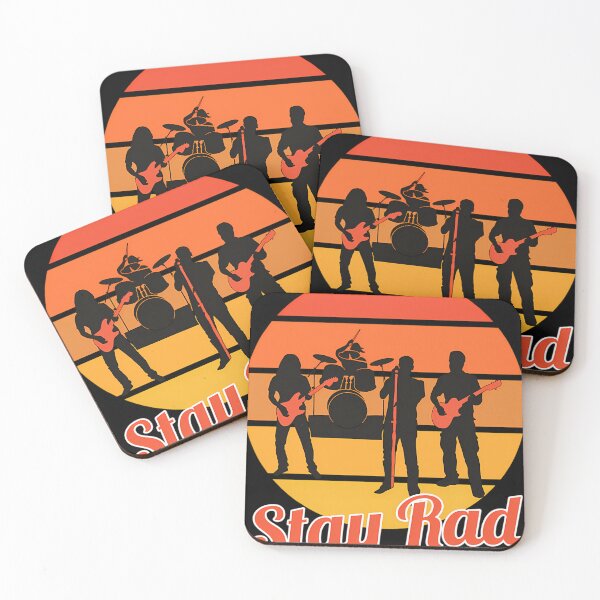 Item preview,  Stay Rad - Rock Band designed and sold by ImperialCoil.