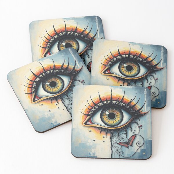Item preview, One eye art designed and sold by Tanu Biswas.