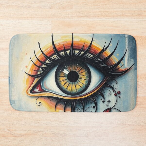 Item preview, One eye art designed and sold by Tanu Biswas.