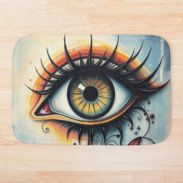 Item preview, One eye art designed and sold by Tanu Biswas.