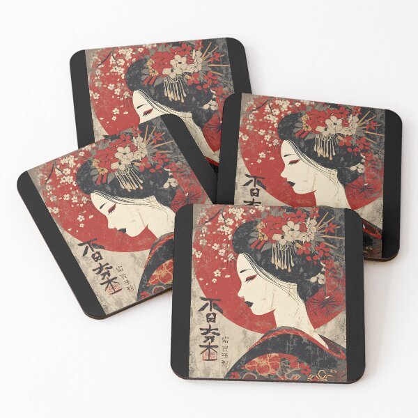 Artikelvorschau, Elegante japanische Geisha-Kunst entworfen und verkauft von bapupa.