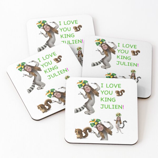 Item preview, I Love You King Julien Baker designed and sold by Pascualscheel.