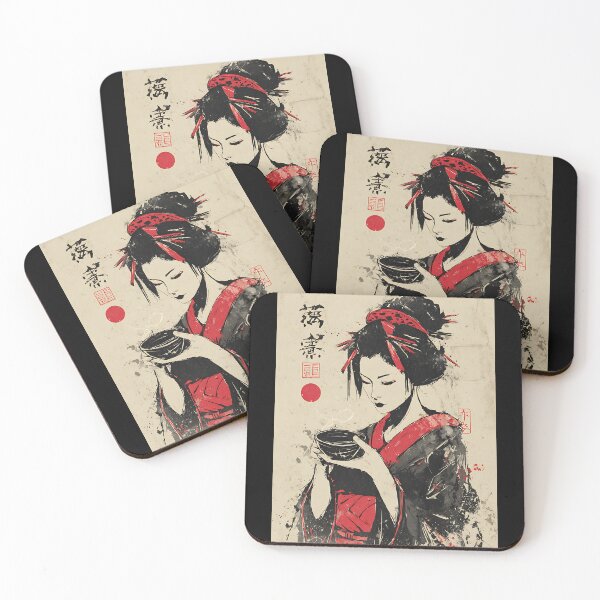 Artikelvorschau, Anmutige japanische Geisha-Kunst entworfen und verkauft von bapupa.