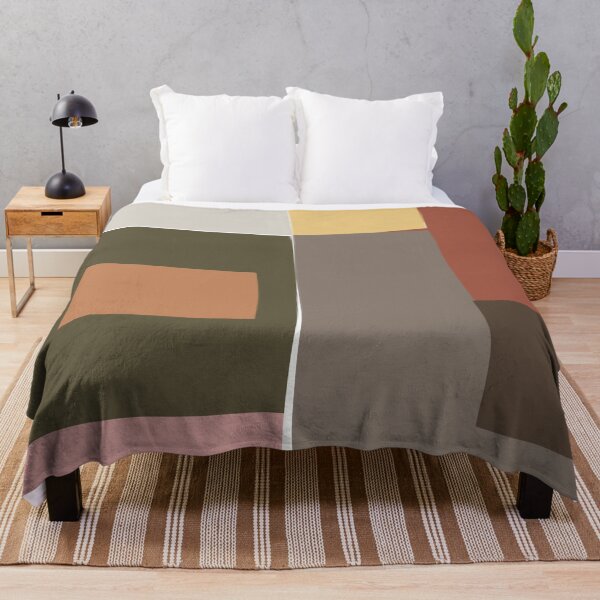 Item preview, Mosaic Color Blocking | Olive & Tans designed and sold by Menega  Sabidussi.