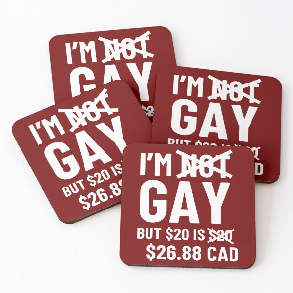 Item preview, i’m not gay but i am canadian designed and sold by Pascualscheel.