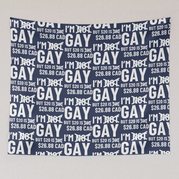 Item preview, i’m not gay but i am canadian designed and sold by Pascualscheel.