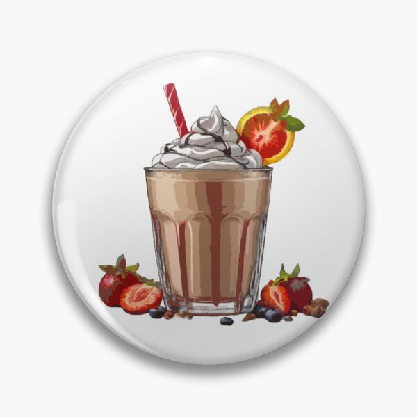 Item preview, Strawberry and Chocolate Milkshake designed and sold by AnGodeSign.