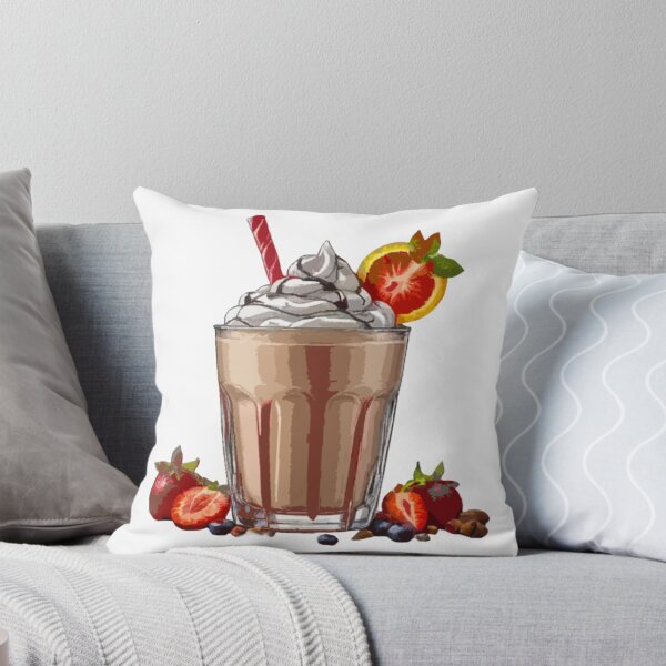 Item preview, Strawberry and Chocolate Milkshake designed and sold by AnGodeSign.