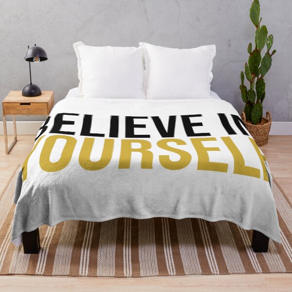 Item preview, Believe in Yourself – Minimalist Motivational Quote designed and sold by DKunic.