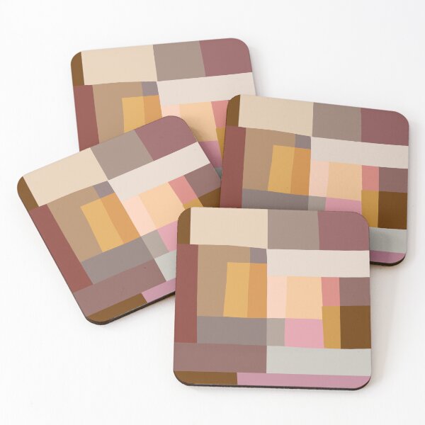 Item preview, Mosaic Color Blocking | Warm & Neutral designed and sold by Menega  Sabidussi.