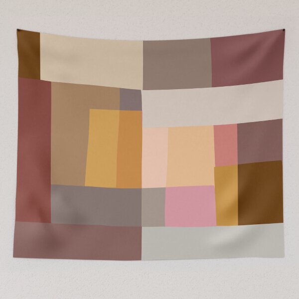 Item preview, Mosaic Color Blocking | Warm & Neutral designed and sold by Menega  Sabidussi.