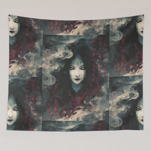 Item preview, Spooky Japanese Ghost Art designed and sold by bapupa.