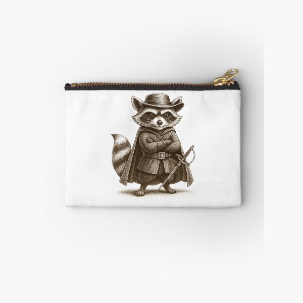 Item preview, Masked Raccoon with Rapier and Cape designed and sold by Infinitee8hirts.