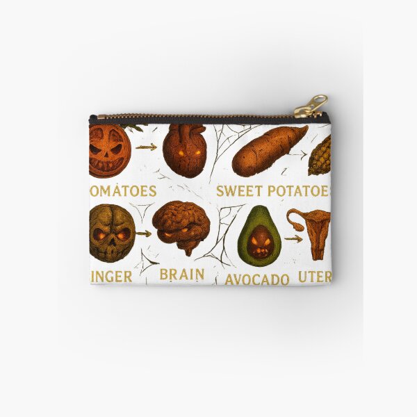 Item preview, “Food Is Medicine – Haunted Anatomy Chart Halloween Design” designed and sold by Galeanto.