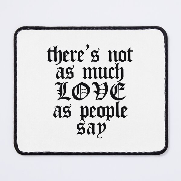 Item preview, there_s not as much love as people say Lucy Dacus Oversized designed and sold by Pascualscheel.