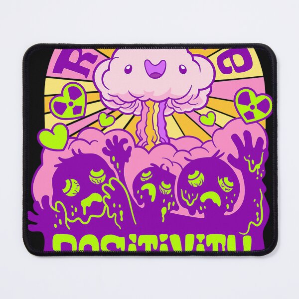 Item preview, Radiate Positivity Toxic Positivity Mushroom Cloud designed and sold by MatthewFreet8.