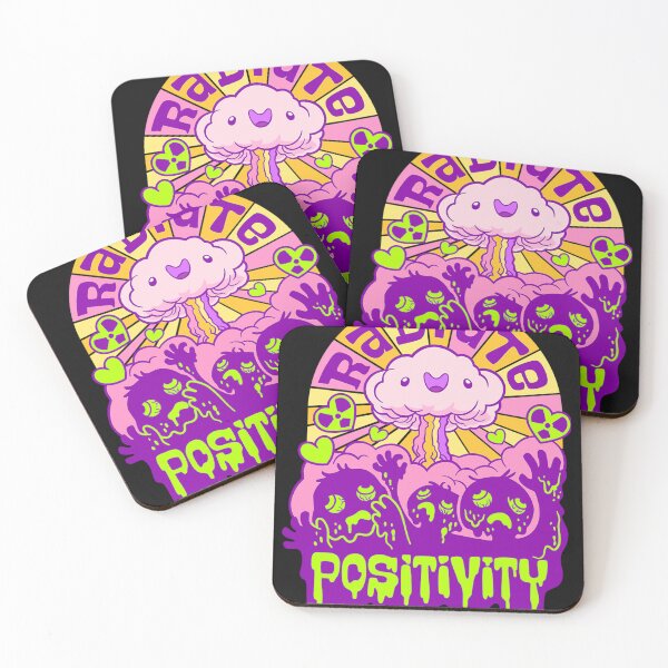 Item preview, Radiate Positivity  Toxic Positivity Mushroom Cloud designed and sold by MatthewFreet8.