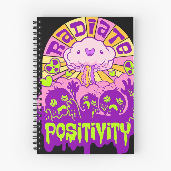 Item preview, Radiate Positivity  Toxic Positivity Mushroom Cloud designed and sold by MatthewFreet8.
