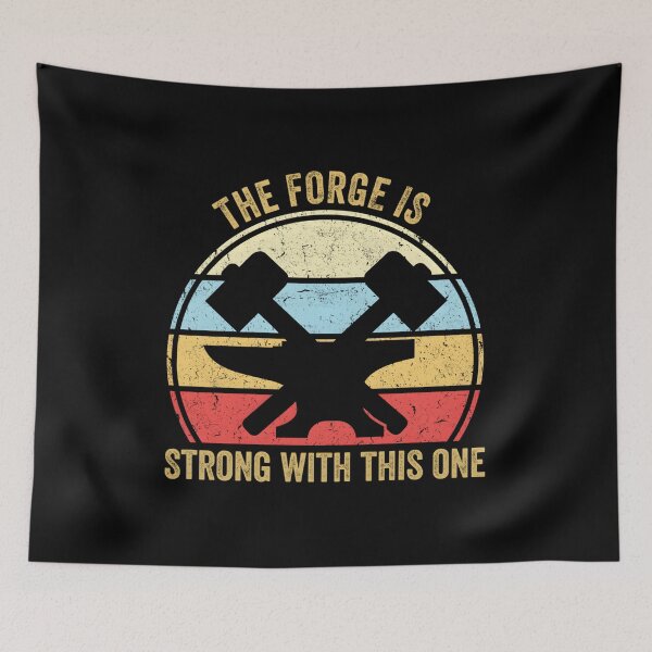 Item preview, The Forge Is Strong With This One Blacksmith designed and sold by usnrdmekxdl2.