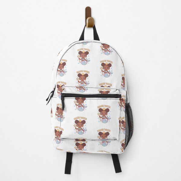Item preview, Mami Wata Chibi Goddess – Kawaii Black Mermaid Pastel Anime Art designed and sold by OsasChild.