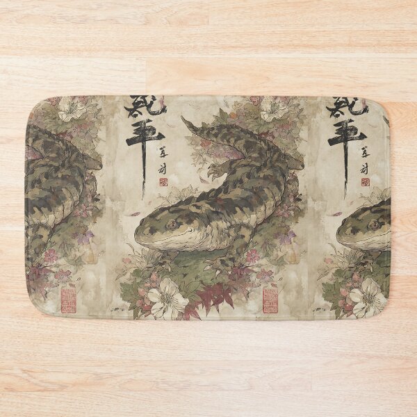 Item preview, Unique Japanese Giant Salamander Art designed and sold by bapupa.