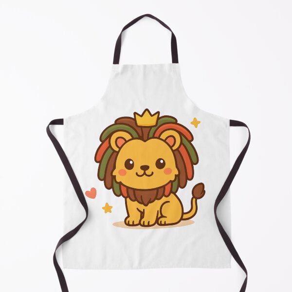 Item preview, Kawaii Rasta Lion | Cute Reggae Dreadlock Lion with Crown Design designed and sold by OsasChild.