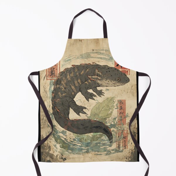 Item preview, Japanese Giant Salamander Art designed and sold by bapupa.