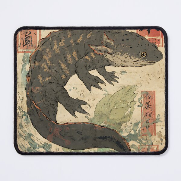 Item preview, Japanese Giant Salamander Art designed and sold by bapupa.