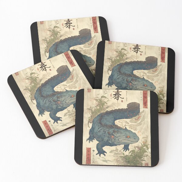 Item preview, Wild Japanese Giant Salamander Art designed and sold by bapupa.
