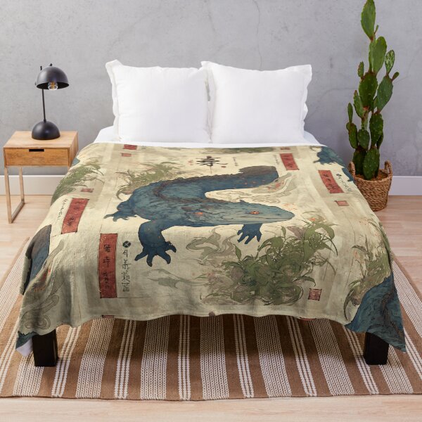 Item preview, Wild Japanese Giant Salamander Art designed and sold by bapupa.