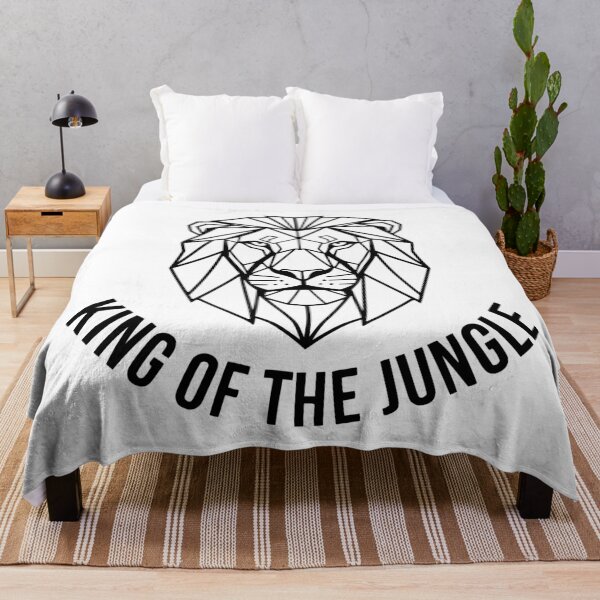 Item preview, King of the Jungle – Geometric Lion designed and sold by nkhookysun.