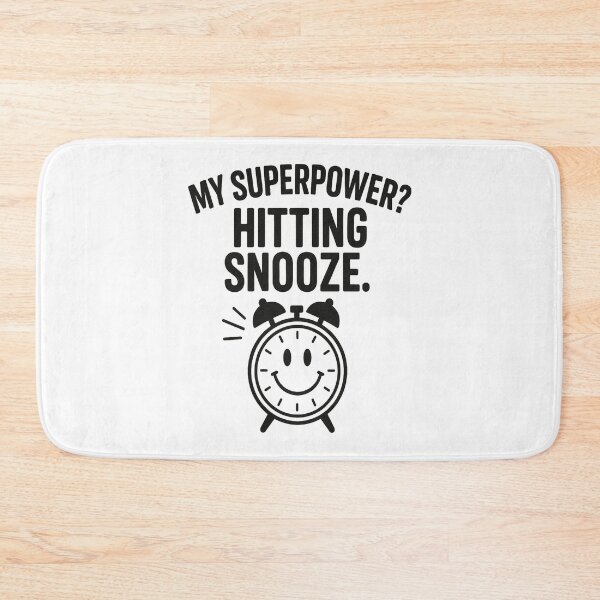 Item preview, My Superpower? Hitting Snooze. designed and sold by MerchVisionary.