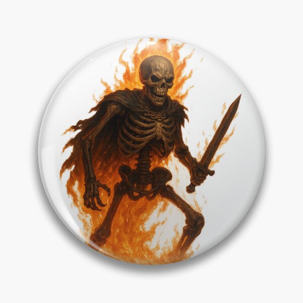 Item preview, Flame Warrior Skeleton designed and sold by LittleBuy.