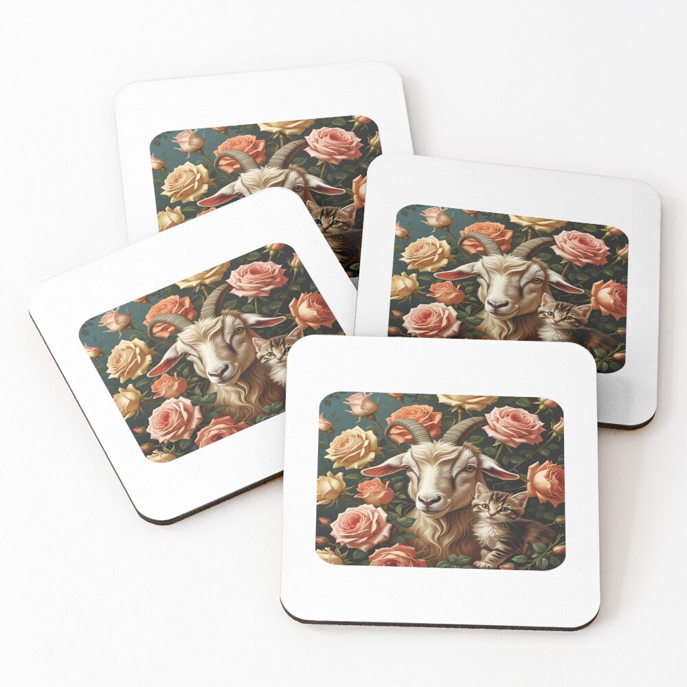 Item preview, Coasters (Set of 4) designed and sold by SpazticGoat.