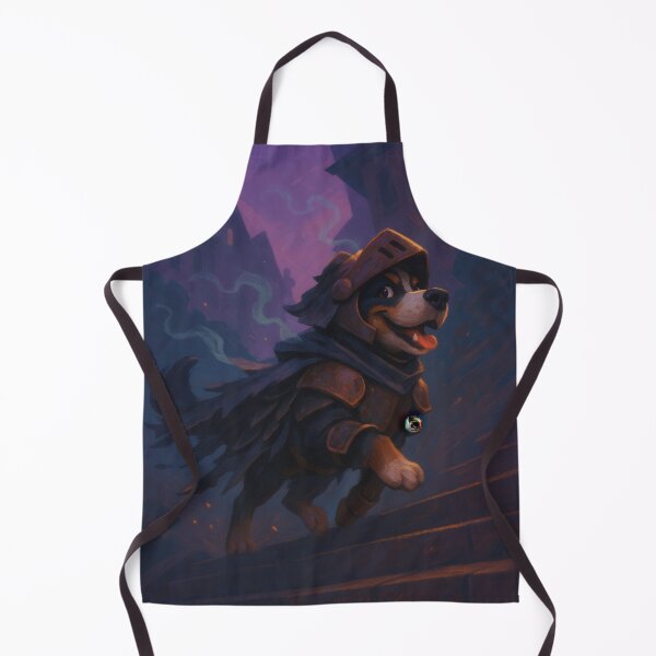 Item preview, Bernese Mountain Dog Haunted Knight Artwork designed and sold by Flying Doggo.