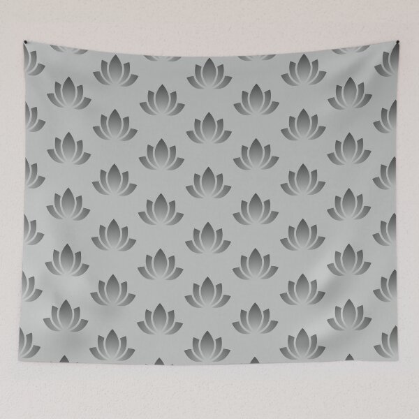 Item preview, Funny Sarcastic Yoga Phrase Lotus Flower on Gray designed and sold by TackyTime.