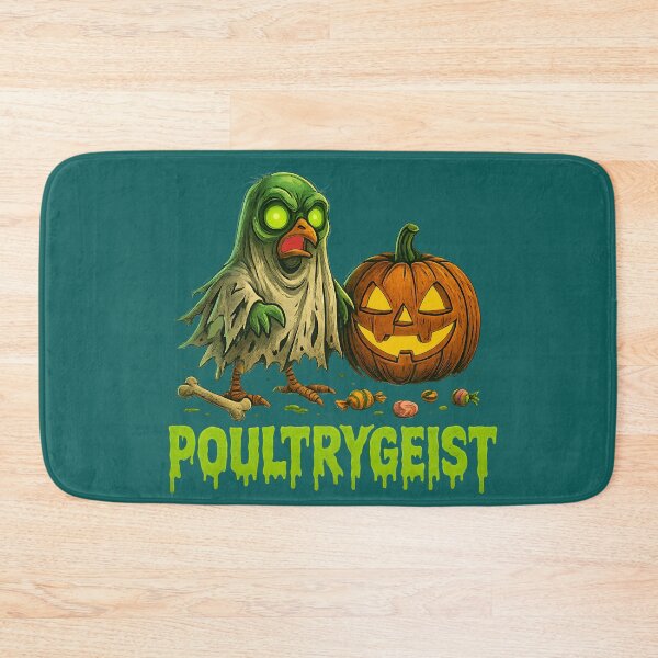 Item preview, POULTRYGEIST – Scary Zombie Chicken Ghost Halloween Design designed and sold by LunaSpellStudio.