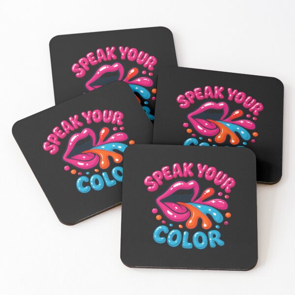 Item preview, Speak Your Color – Bold Self Expression Pop Art Design designed and sold by Furr-n-Purr.