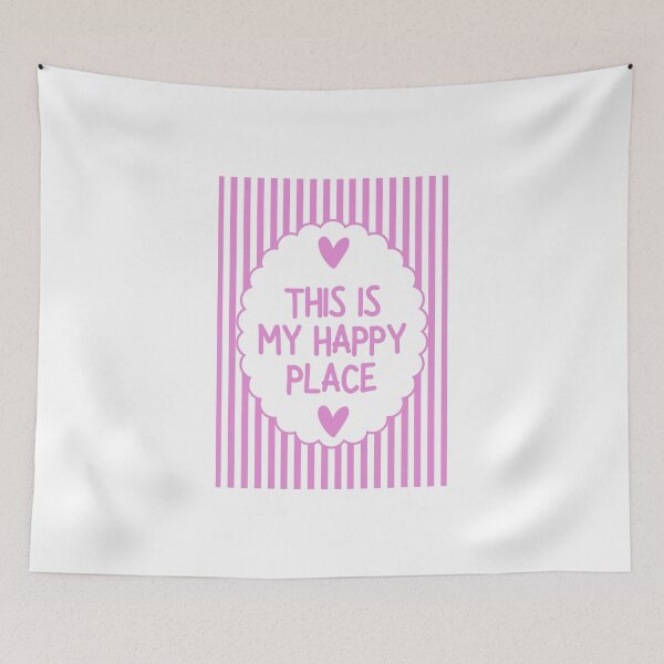 Item preview, This Is My Happy Place - Pink designed and sold by Dondonmart.