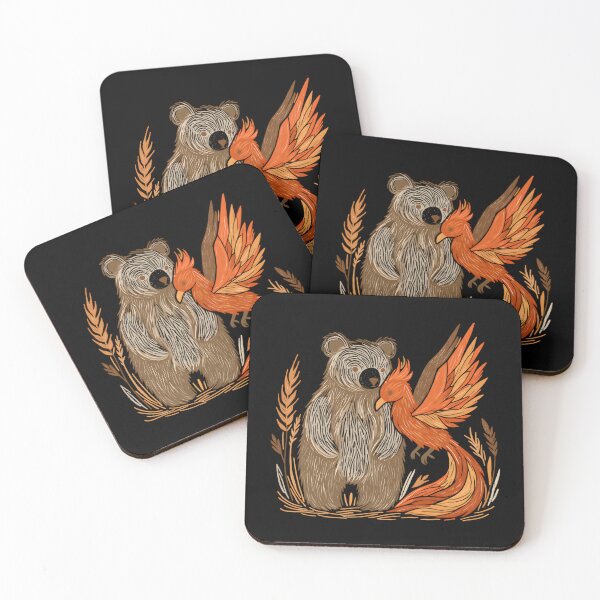 Item preview, Bear And Phoenix designed and sold by Pastiesstore61.