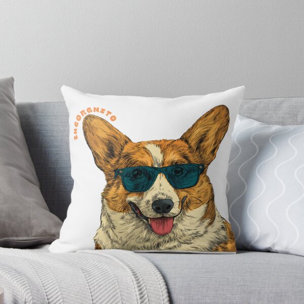 Item preview, Incorgnito Cool Welsh Pembroke Corgi in Sunglasses designed and sold by petitfox.