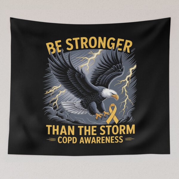 Item preview, Be Stronger Than The Storm COPD designed and sold by waazwee6.