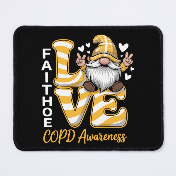 Item preview, Bee Gnome Love Copd Awareness designed and sold by waazwee6.