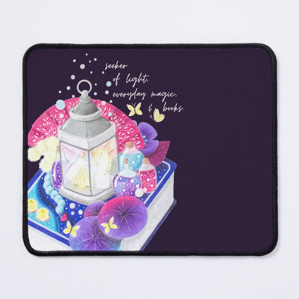 Item preview, Magical Book with Lamp – Hand Drawn Fantasy Illustration designed and sold by LeisurelyS.
