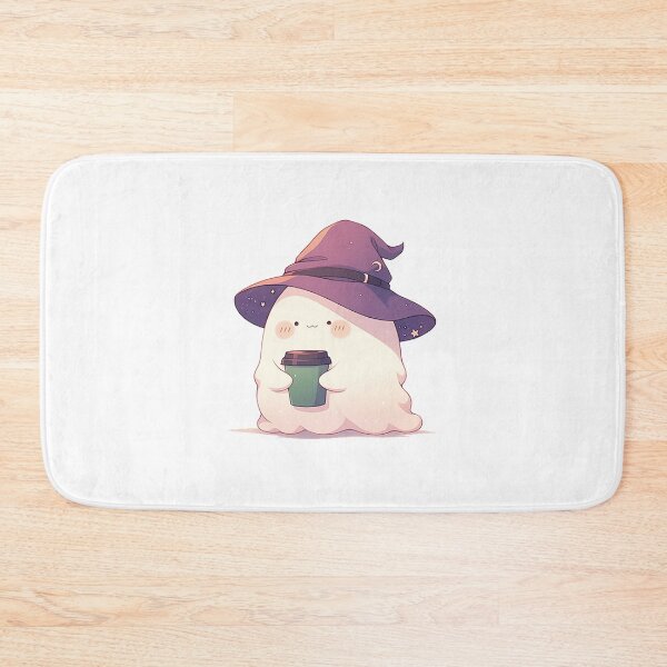 Item preview, Kawaii Ghost with Witch Hat designed and sold by Christian Weiss.